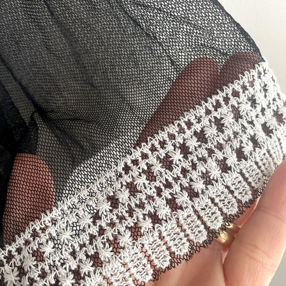 Rebellion Kimono Beach Cover Open Cardigan Embroidered Size M - Picture 4 of 6